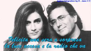 Albano Carrisi amp Romina Power quot FELICITA quot With LyricsHD [upl. by Adnilem]