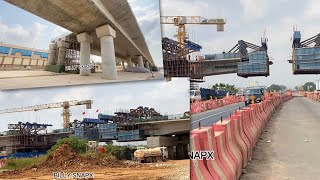 Tema Motorway and Spintex Palace Mall Flyover Million Dollars Construction almost Done [upl. by Adnoek559]