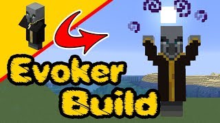 Minecraft Evoker  Minecraft evoker Build  Evoker Statue PS4 XBox PC Pocket Edition Switch [upl. by Valerie555]