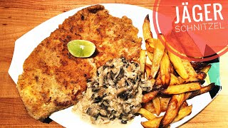 Jägerschnitzel paniert [upl. by Pavier]