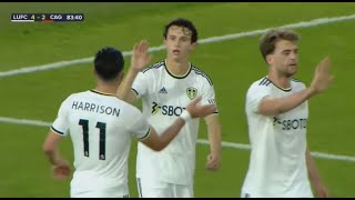 Brenden Aaronson vs Cagliari 3 Assists [upl. by Allenad270]