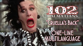 102 Dalmatians  Cruellas Back One Line Multilanguage [upl. by Nelyahs692]