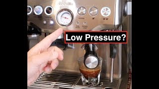 Getting Low Pressure  New to Breville Barista Express [upl. by Ciccia]