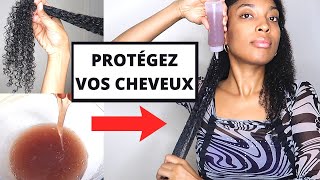 LA RECETTE DE MON GEL DE LIN ROSE HIBISCUS  BOUCLES PARFAITES amp PROTECTION DES CHEVEUX [upl. by Reivaj190]