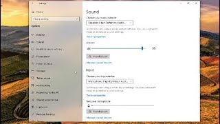 How to Enable or Disable Microphone in Windows 10 Tutorial [upl. by Shandra]