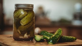 The Quickest Homemade Pickles Ever  Refrigerator Pickle Recipe [upl. by Euginomod]