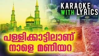 Palli Kattilanu Nale Maniyara Karaoke With Lyrics  Mappilappattu Karaoke  Kanivu [upl. by Draillih]