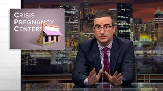 Crisis Pregnancy Centers Last Week Tonight with John Oliver HBO [upl. by Eirret]