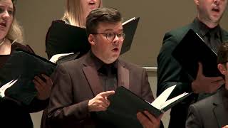 A Little Jazz Mass Bob Chilcott  Baylor University A Cappella Choir and Jazz Combo [upl. by Aihseya]