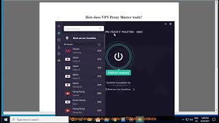 How does VPN Proxy Master work [upl. by Pelag]