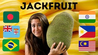 How the World Eats Jackfruit  Bangladesh Fiji Brazil Malaysia Philippines India [upl. by Chad]