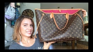 Louis Vuitton Neverfull GM review  Is it worth it [upl. by Olenolin99]