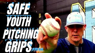 Safe And Effective Pitch Grips For Youth Pitchers Ages 9  14 [upl. by Eilyw]