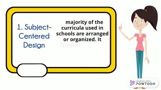 TYPES OF CURRICULUM DESIGN [upl. by Eitnom]