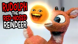 Annoying Orange  Storytime Rudolph the Red Nosed Reindeer [upl. by Savdeep]