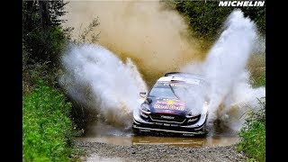 Highlights  Ogier Champion  2018 WRC Rally Australia  Michelin Motorsport [upl. by Casie]