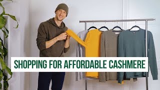 What is Cashmere and Why is it so Expensive  Affordable Cashmere Naadam Uniqlo Everlane [upl. by Shaughn]