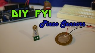 DIY FYI Piezo Sensors [upl. by Tnayrb]