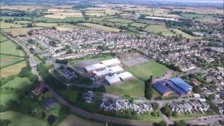 Malmesbury from above south and west views  July 2016 [upl. by Oliy849]