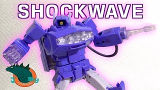 Shockwave Transformers Masterpiece Review [upl. by Bloem922]