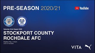 Stockport County Vs Rochdale AFC  Live Stream [upl. by Ynnot]