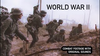 WORLD WAR II Original Color Footage With Sounds [upl. by Virgil]