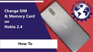 How To Change SIM and Memory Card on Nokia 24 [upl. by Mraz]