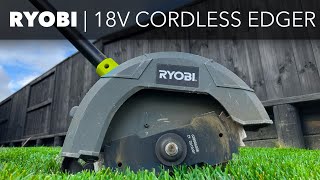 Ryobi 18V Cordless Edger [upl. by Airetak853]