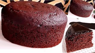 Perfect Eggless 12 kg Chocolate Sponge Cake Without Oven  Basic Chocolate Sponge Cake Recipe [upl. by Weight]