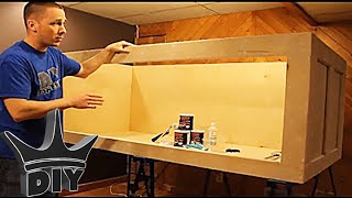 HOW TO Build a plywood aquarium  Part 1  Building the tank TUTORIAL [upl. by Terina739]