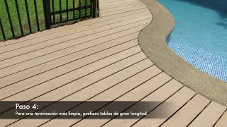 Instalacion Deck Para piscinas [upl. by Servais]