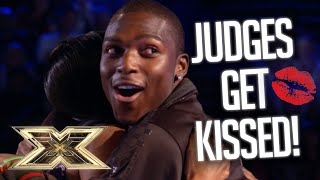 WHEN JUDGES GET KISSED  The X Factor UK [upl. by Aicen996]