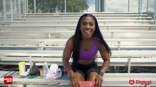 ShellyAnn FraserPryce  What’s in My Training Bag [upl. by Atinob]