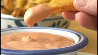 Como Hacer Salsa Para Papas Fritas Fry Sauce [upl. by Rebmac997]