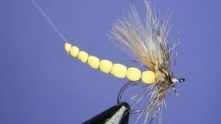 Fly tying  Extended Body Mayfly [upl. by Inilam]