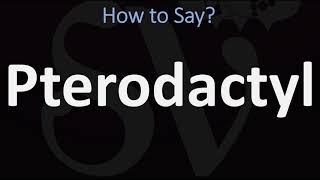 How to Pronounce Pterodactyl CORRECTLY [upl. by Knick]