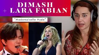 Dimash Kudaibergen  Lara Fabian quotMademoiselle Hydequot REACTION amp ANALYSIS by vocal coachopera singer [upl. by Roselba]