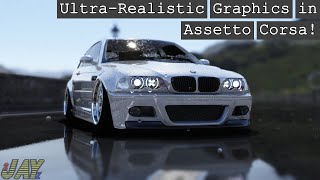 Assetto Corsa BEST Graphics Mods in 2021 UltraRealistic Graphics Mod Install Guide in 2021 Ep1 [upl. by Enaffit]