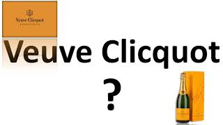 How to say Veuve Clicquot CORRECTLY French Champagne Pronunciation [upl. by Eniruam]