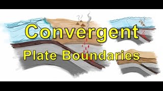 Convergent Plate Boundaries [upl. by Eilsew]