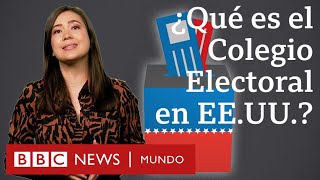 Cómo funciona el sistema electoral en EEUU y por qué no siempre gana el candidato más votado [upl. by Nemzaj]