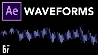 After Effects Audio Waveform Tutorial [upl. by Annirac965]