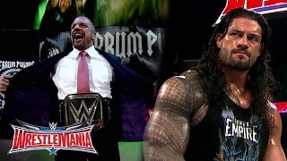 The Road to WrestleMania WWE World Heavyweight Champion Triple H vs Roman Reigns [upl. by Ardnasal504]