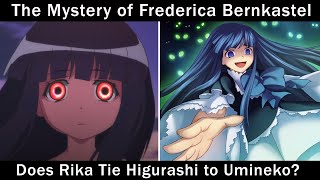 Who is Frederica Bernkastel The Fate of Rika Higurashi and Umineko [upl. by Dira]