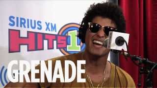 Bruno Mars  quotGrenadequot LIVE  SiriusXM Acoustic  Hits 1 [upl. by Anyar]