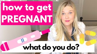 How Do You Get Pregnant Fertility Doctor Explains How To Get Pregnant Naturally Faster [upl. by Valdas]