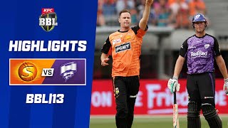 Perth Scorchers v Hobart Hurricanes  BBL13 [upl. by Dietz180]