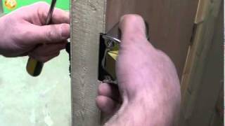 Tommys Trade Secrets  How To Fit A Yale Lock [upl. by Odlanir]