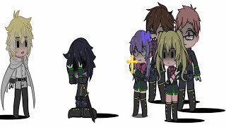 Shinoa squad react to mika 12 mikayuu [upl. by Checani]