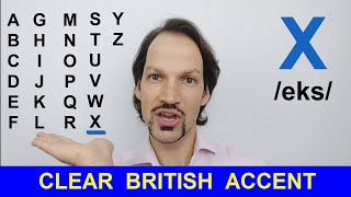 How To Pronounce The English Alphabet BRITISH PRONUNCIATION [upl. by Ivy]